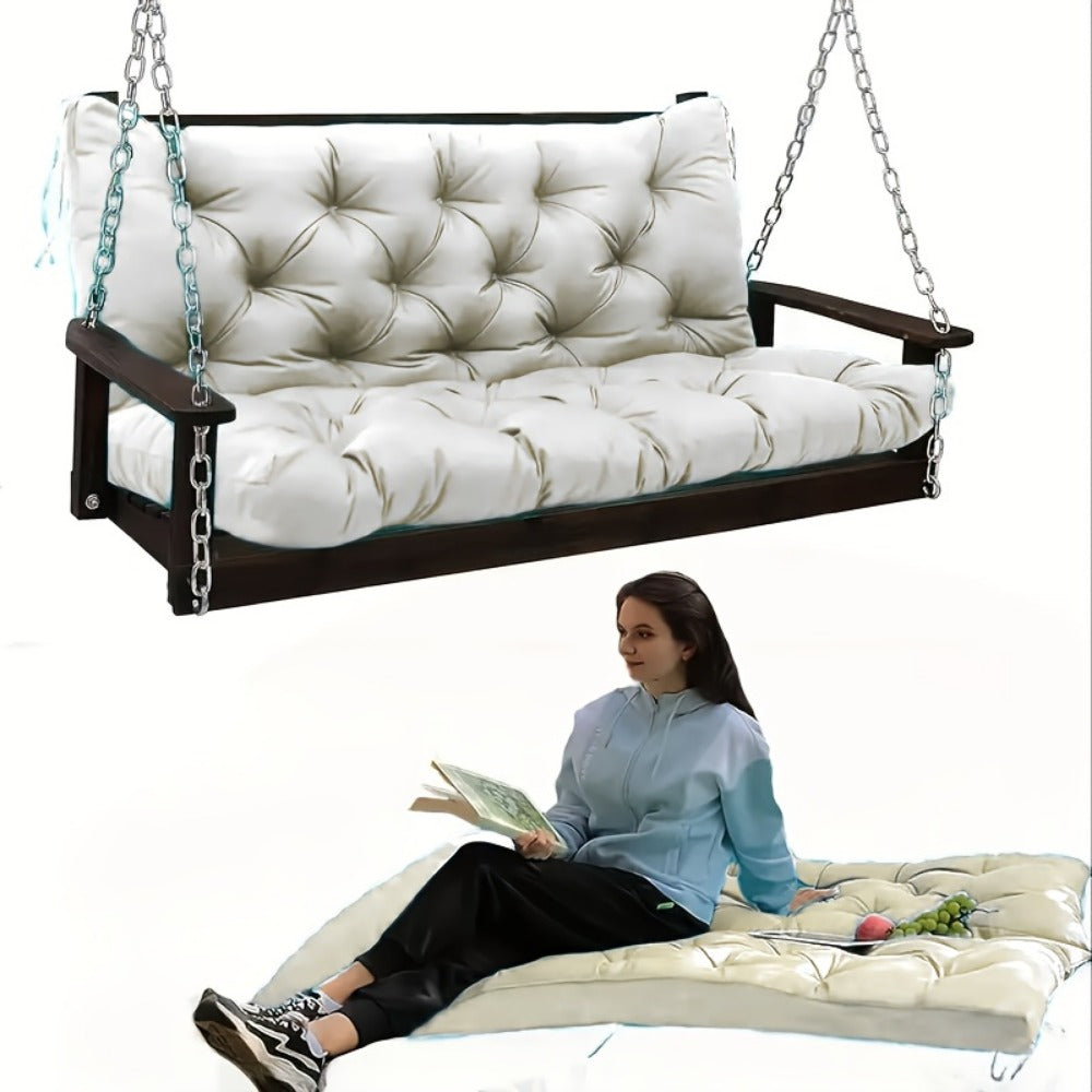 5-Inch Outdoor Swing Cushions with Waterproof Protection and Washable Cover for Patio detail image - detail view 24