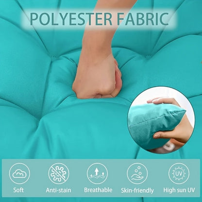 5-Inch Outdoor Swing Cushions with Waterproof Protection and Washable Cover for Patio detail image - detail view 26