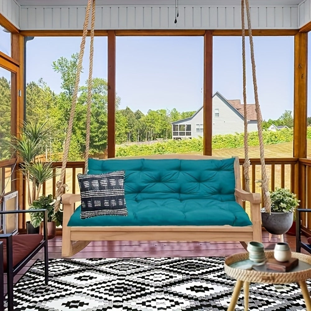 5-Inch Outdoor Swing Cushions with Waterproof Protection and Washable Cover for Patio detail image - detail view 28