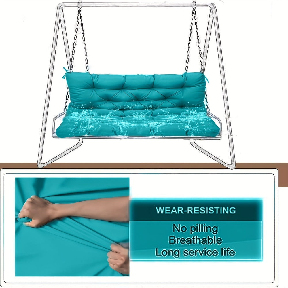 5-Inch Outdoor Swing Cushions with Waterproof Protection and Washable Cover for Patio detail image - detail view 29