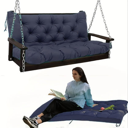 5-Inch Outdoor Swing Cushions with Waterproof Protection and Washable Cover for Patio detail image - detail view 7