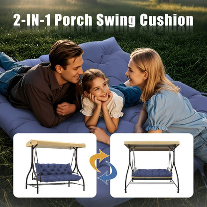 5-Inch Patio Cushion with Waterproof Protection for Comfort and Furniture Refresh detail image - detail view 6