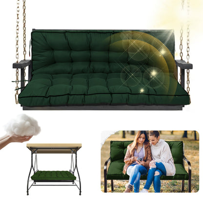 Patio Cushion shown in the Green (New 1.97inch thick) option