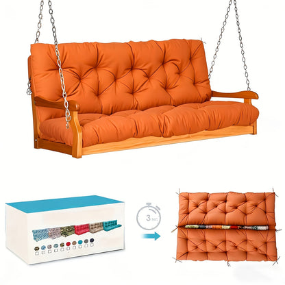 Patio Cushion shown in the Orange (48×40 in) option