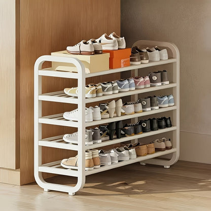 5-Layer Space-Saving Shoe Rack, Entryway Shoe Organizer for Organized Everyday Storage detail image - detail view 10