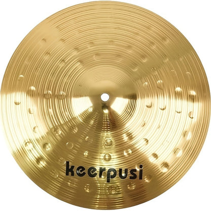 5-Piece Cymbal Pack, 14–20 Inch Hi-Hat Crash Ride Set with Bag detail image - detail view 3