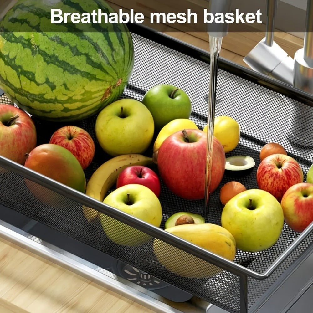 5-Tier 360° Rotating Storage Cart with 360° Swivel for Bathroom detail image - detail view 9