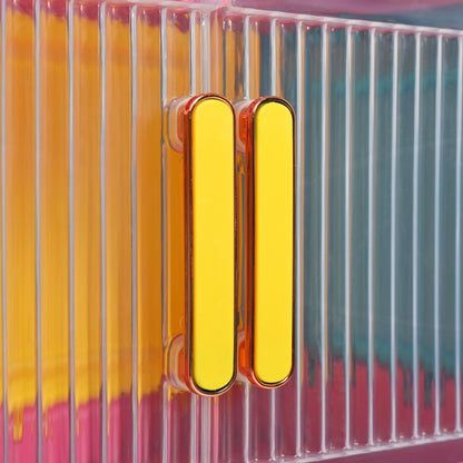 5-Tier Foldable Storage Organizer with Waterproof Protection and Stackable Design detail image - detail view 16