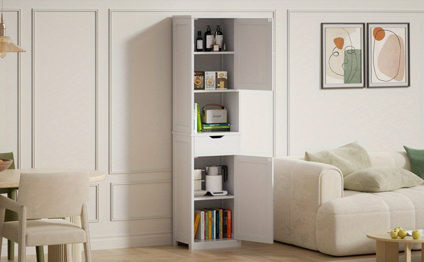 5-Tier Freestanding Bathroom Storage Cabinet, Freestanding Storage Cupboard detail image - detail view 15
