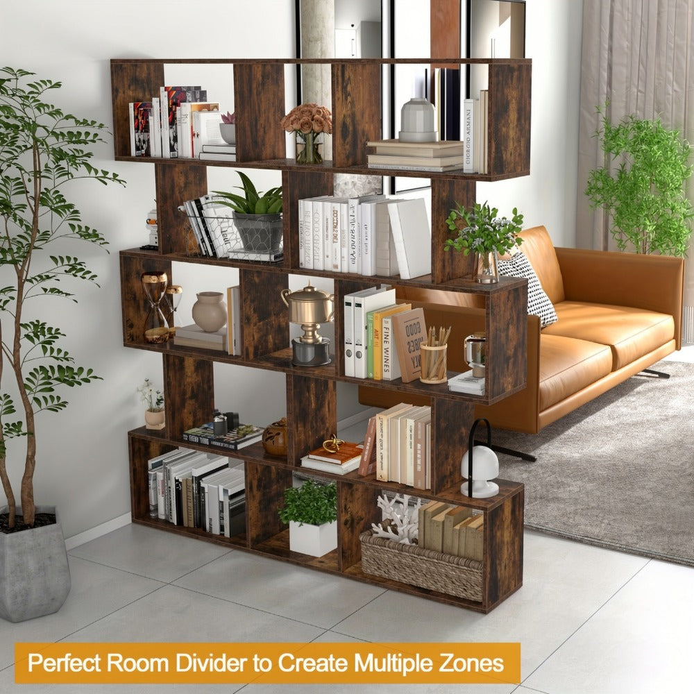 5-Tier Freestanding Bookcase with Multiple Color Options for Living Room detail image - detail view 9