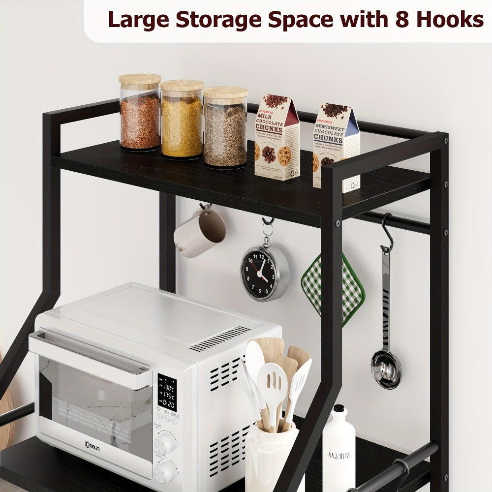 5-Tier Kitchen Storage And Bakers Racks for Organized Everyday Storage detail image - detail view 9