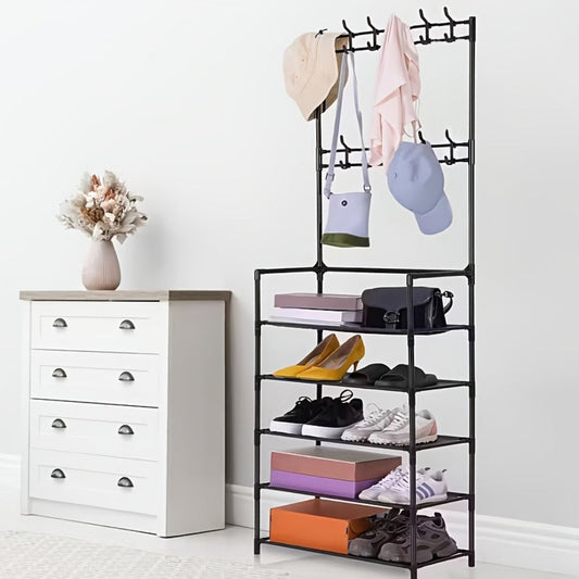 5-Tier Metal Shoe Racks And Entryway Organizers for Practical Everyday Home Use detail image