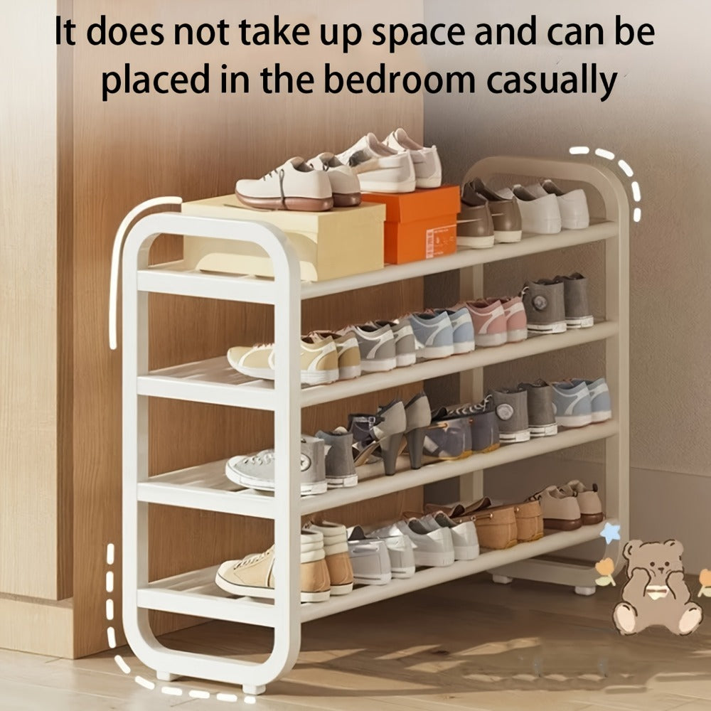 5-Tier Space-Saving Shoe Rack, Entryway Shoe Organizer for Organized Everyday Storage detail image - detail view 7