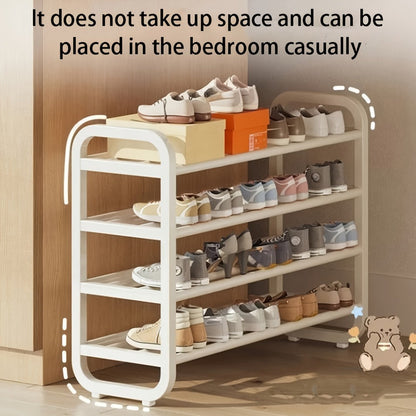 5-Tier Space-Saving Shoe Rack, Entryway Shoe Organizer for Organized Everyday Storage detail image - detail view 7