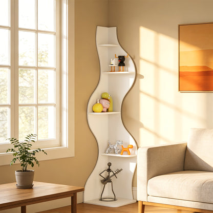 Bookshelf shown in the White option