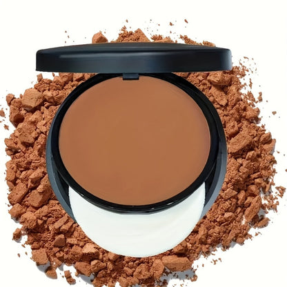 Matte Setting Powder Palette Waterproof Sweat-Proof Buildable Coverage with Squalane Formula — Brightening Contouring Face Powder for All Skin Tones Long Lasting