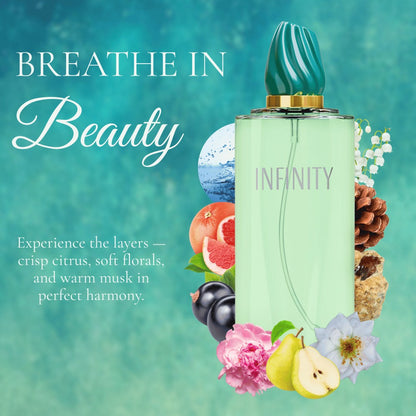 Perfume for Women Sandora Infinity Breeze Eau de Parfum 100ml with Single and Two-Bottle Options
