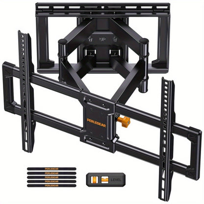 Heavy Duty TV Wall Mount 40-85 Inch 132 lbs – Full Motion Dual Articulating Arms, Tool-Free Tilt Swivel Extend Rotate Level, VESA 600x400mm, Fits 16" Studs, Steel Bracket for Large Flat Screen TVs