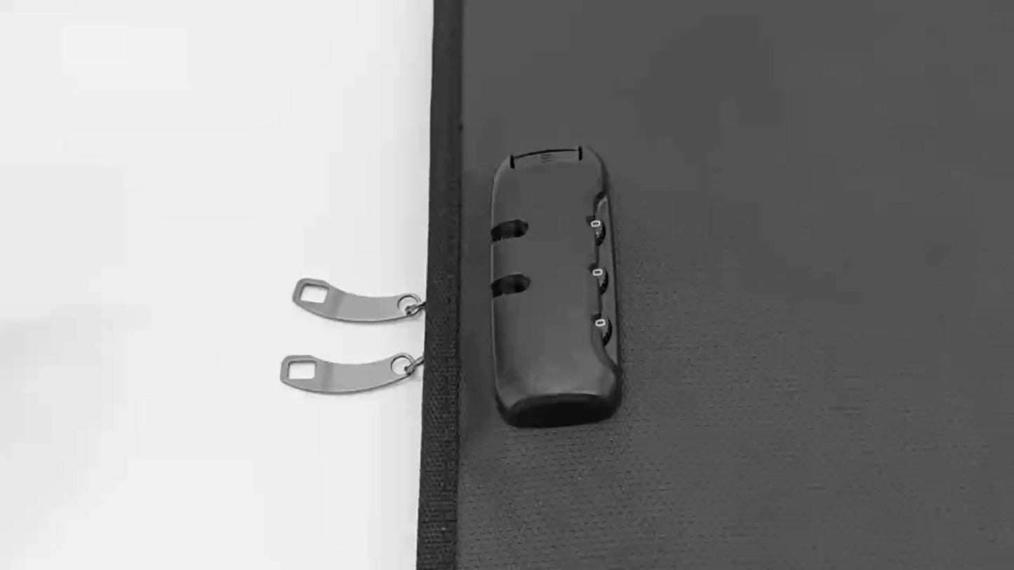 Locking Coin and Currency Collection Album with 300 Coin Pockets and 72 Bill Sleeves in a Black Carrying Case