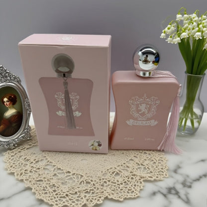 Women's Perfume Niche Eau de Parfum with Gentle Cool Sweet Profile in a Minimal Pink Bottle