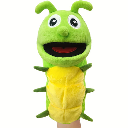 Movable-Mouth Insect Hand Puppets in Bee, Ladybird, Dragonfly, Butterfly, Ant and Caterpillar Styles