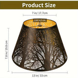 S2451S Antique Bronze Forest 7*13*7.8inch