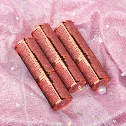 Shimmer Lipstick Set 2 Piece — Starry Sky High Gloss Waterproof Moisturizing Lip Color, Long-Lasting Durable Glossy Shiny Lips Makeup for Women, Perfect Beauty Gift for Her