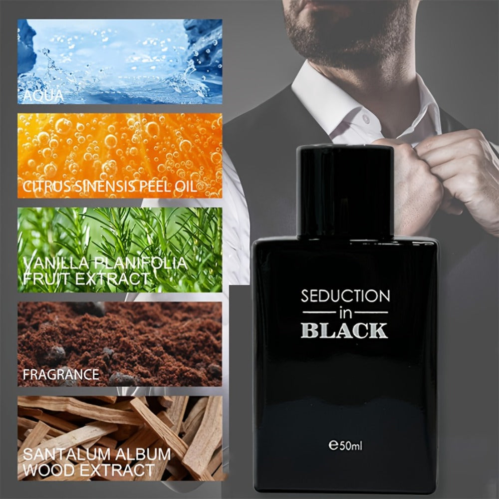 50 ml Woody Eau de Toilette Cologne Spray for Men for Daily Wear, Office, Gym and Travel Routines