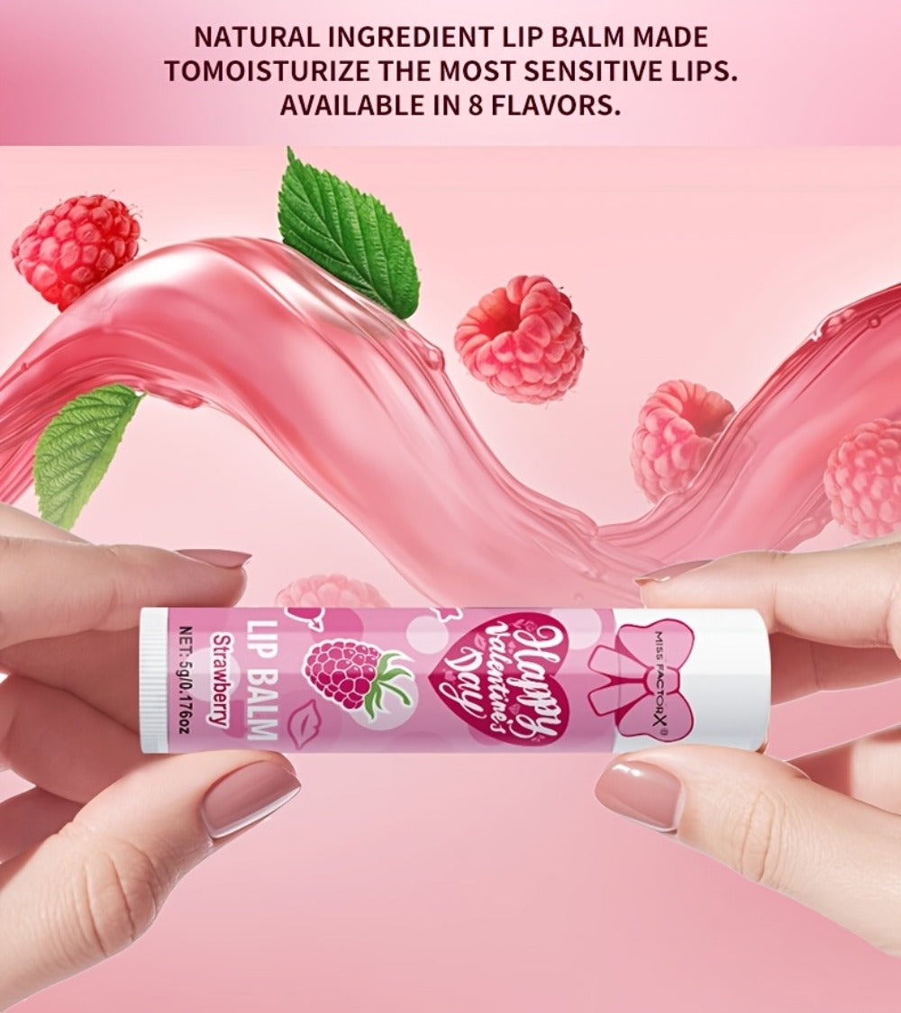 Glossy Tinted Lip Balm Set 20 PCS Gift Box – Moisturizing Long-Lasting Hydration Replenishing Lip Care for Dry Sensitive Lips Women Birthday Valentine's Day Mother's Day Holiday Gift