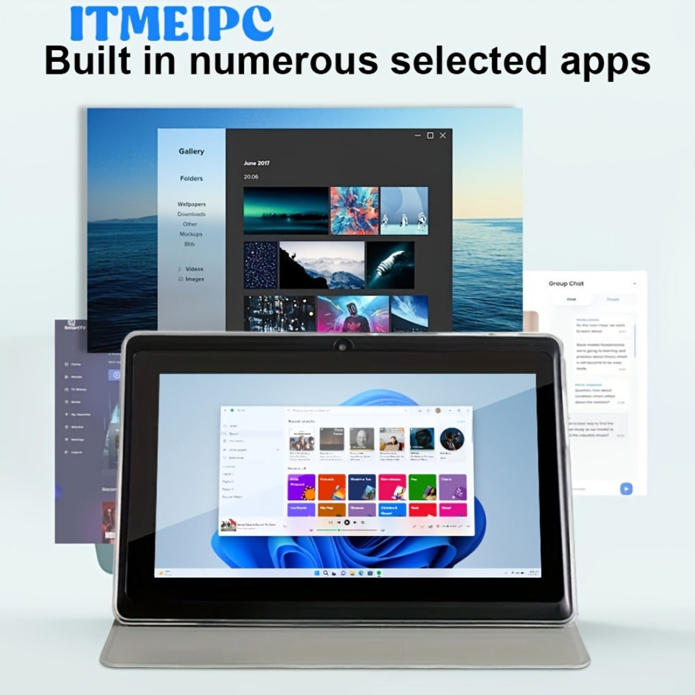 Android Tablet 7-Inch with Android 14, 4GB Total RAM, 32GB Internal Storage, WiFi 6 and 3500mAh Battery
