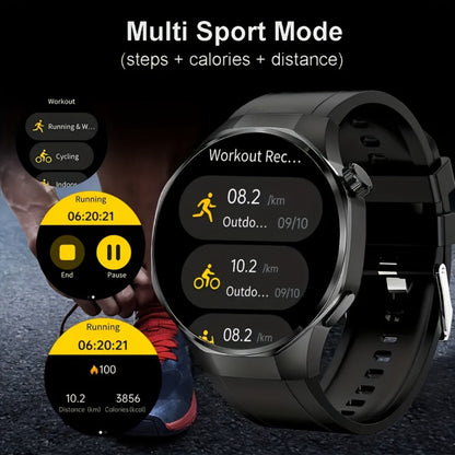 Smart Watch Hexagonal-Bezel 1.83-Inch Display with Wireless Calling, Custom Faces and Four Styles