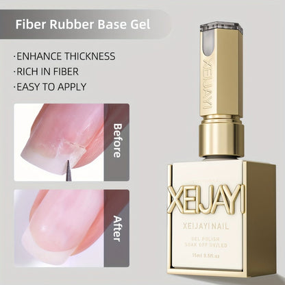 Fiber Nail Glue 3pcs Set, Quick Dry Fiberglass Reinforced Adhesive for Nail Tips Extension, Broken Nail &