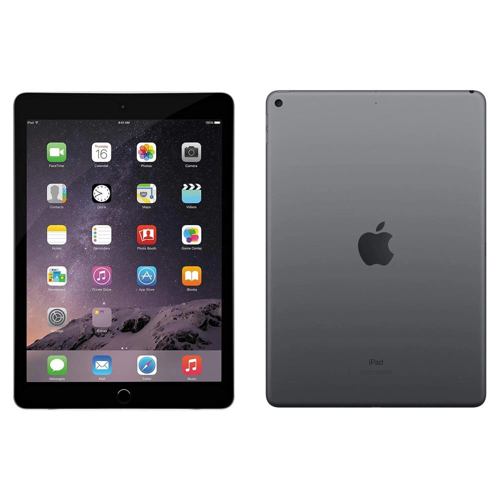 Refurbished iPad Air 1st Generation 16GB Wi-Fi Space Gray, 9.7" Retina Display Apple A7 Chip 8600mAh Battery, Fully Tested Very Good Condition Power Adapter Included – Apple iPad Air Refurbished
