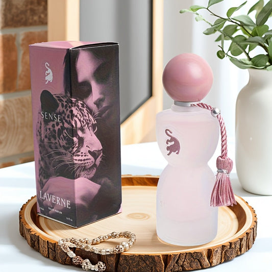 Floral Eau de Parfum for Women 75ml - Laverne Leopard Lady Perfume Long Lasting Freesia Scent, Middle East Noble Arabic Fragrance Spray, Exquisite Luxury Perfume Gift for Her