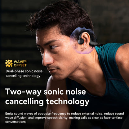 Open Ear Sports Headphones with Microphone 15-Hour Battery True Wireless Bluetooth Earphones for Running Exercising Cycling Gym Workout Awareness Mode