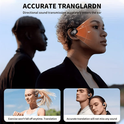 100 Language Real-Time Translation TWS Earphones Coconut Ball Pendant Wireless Earbuds for Bedside Audio, Alarms and Room Entertainment