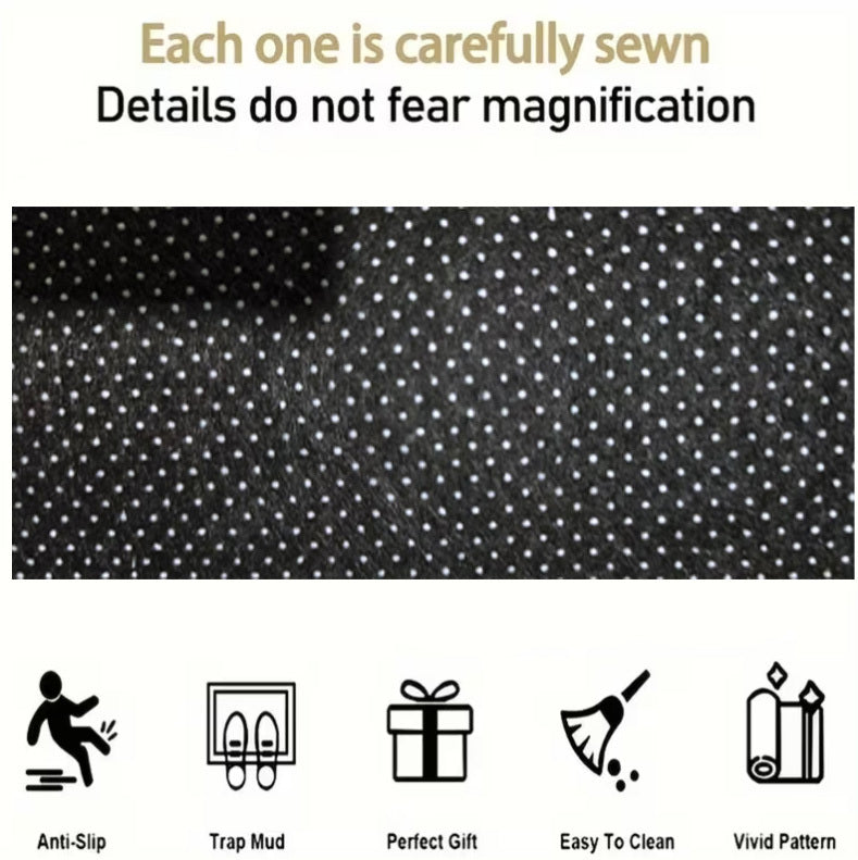 Car Trunk Mat Cargo Liner – Waterproof Non-Slip Trunk Floor Mat with Pattern Designs to Protect Vehicle Interior from Dirt, Spills & Scratches | Multiple Styles