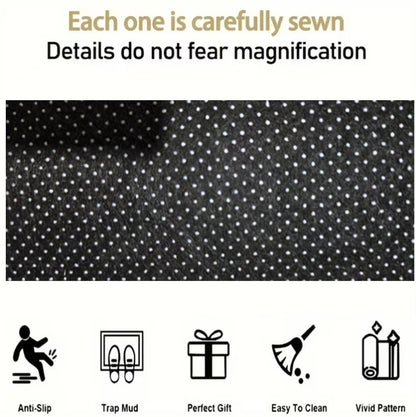 Car Trunk Mat Cargo Liner – Waterproof Non-Slip Trunk Floor Mat with Pattern Designs to Protect Vehicle Interior from Dirt, Spills & Scratches | Multiple Styles