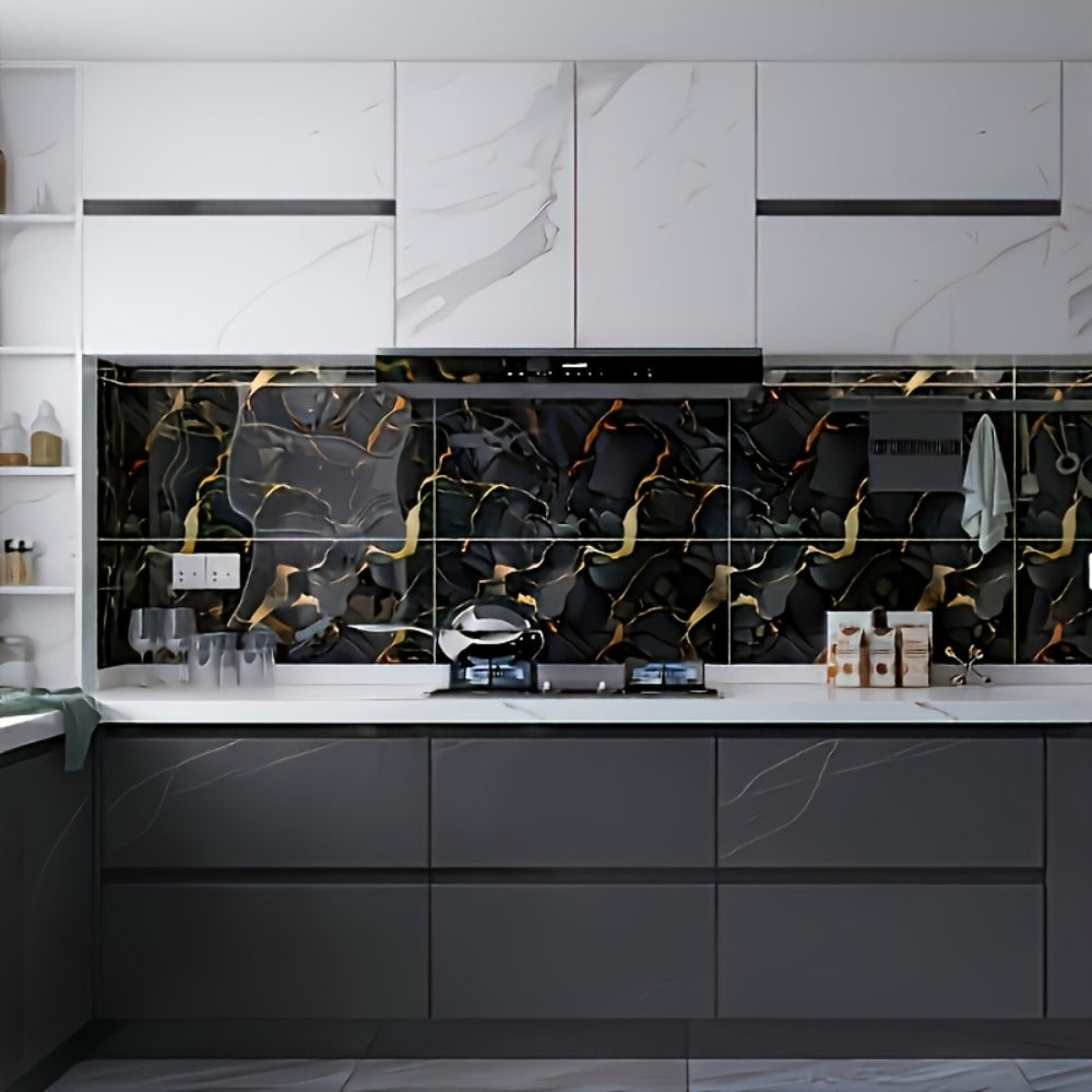 11.8 x 23.6-Inch Marble-Pattern Foam Wall Panels in 50- or 100-Piece Color and Count Options