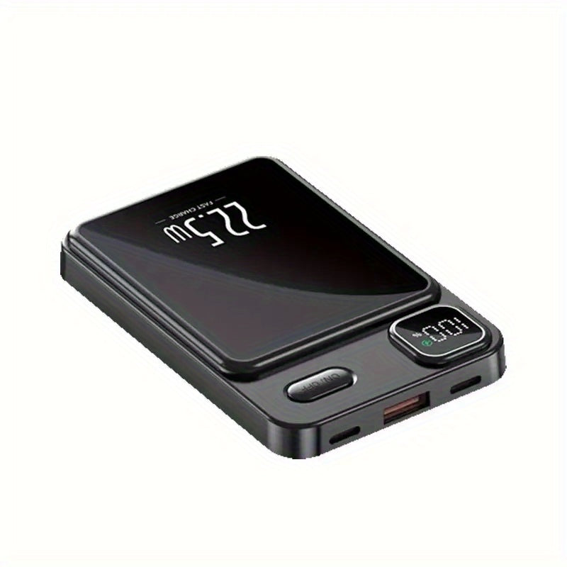 Magnetic Wireless Power Bank 38880mAh 22.5W Fast Charging with Digital Display for iPhone 17 16 15 14 13 12 Pro Max Plus Android – Portable MagSafe-Compatible Outdoor Battery Pack TSA Approved