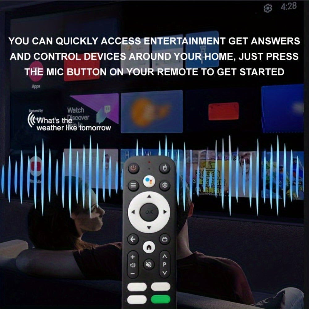 Android Smart TV Box 4K Streaming – Amlogic S905 Quad Core, Android 11/13, Dual Band WiFi 2.4G/5.8G, Bluetooth 4.1, HD Media Player, Voice & Classic Edition