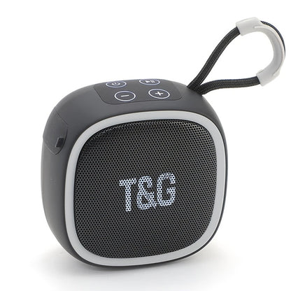 T&G TG659 Mini Bluetooth Speaker IPX4 Waterproof 3W Loud Sound Type-C Rechargeable Wireless Speaker for Pool Party Beach Camping Travel Compatible with Smartphones Tablets TV