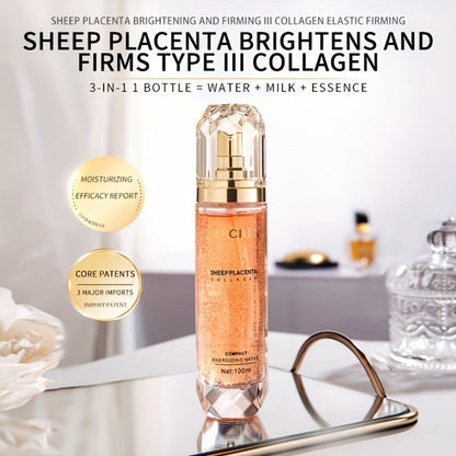 100 ml Niacinamide Essence Toner with Collagen, Sheep Placenta and Hyaluronic Acid for Skin Care