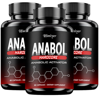 Anabol Hardcore Anabolic Activator for Men, Advanced Energy, Strength & Performance Formula with 6-Keto-Diosgenin & Hecogenin