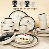 16pcs set + 4pcs cup