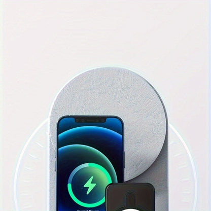 Slim Magnetic Wireless Power Bank in Black, Green, Pink, White or Purple with Included USB-C Cable