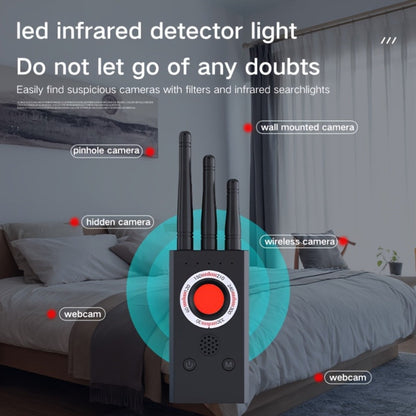 Portable Scanner Rechargeable, Detects Hidden Cameras, Infrared Wireless Cameras & USB Charging Bugs