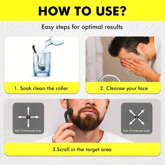 Microneedle Derma Roller 0.25mm 2-Pack for Face Scalp Beard – Collagen Induction Skin Rejuvenation Hair Growth Tool for Women and Men Gift Boxed