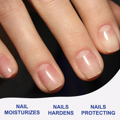 10 ml Nail Care Oil with Vitamin E, Keratin, Hyaluronic Acid and Jojoba Oil for Daily Brush-On Care