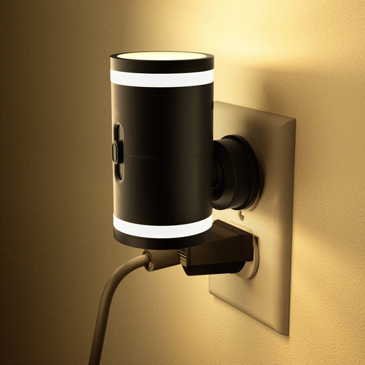 LED Night Light Plug In Dusk to Dawn Sensor – 5-120LM Adjustable Brightness, 3 Color Temperatures, Modern Plug-In Night Lights for Hallway, Bedroom, Staircase, Bathroom & Toddler Room, 2 or 4 Pack